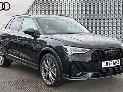 Used Audi Q3 Black Edition 150 HP (110 kW) 2025 Black SUV