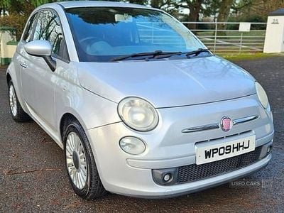 Blue Used 2009 Fiat 500 Sport Cabriolet | £1,695 (Good price)