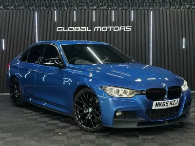 Begagnad BMW 320 M Sport 2015 Blå Sedan