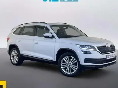Używany Skoda Kodiaq SE L 150 KM (110 kW) 2020 Biały SUV