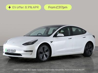 White Used 2021 Tesla Model 3 Long Range AWD Sedan | £18,039 (Fair price)