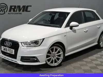 Used Audi A1 S-Line 2018 White Hatchback