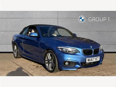 Blue Used 2017 BMW 220 M Sport Cabriolet | £15,491 (A bit pricey)