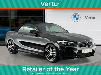 Begagnad BMW 218 M Sport 136 HK (100 kW) 2020 Svart Cab