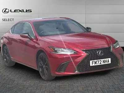 Used Lexus ES300H Sport Line 218 HP (160 kW) 2022 Mesa red Sedan