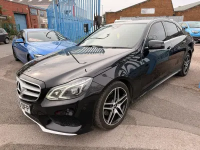 Used Mercedes E300 AMG 231 HP (169 kW) 2015 Black Sedan