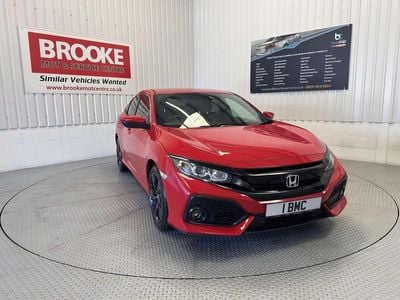 Red Used 2019 Honda Civic SR Hatchback | £10,990 (Fair price)