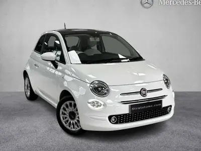 Used Fiat 500 Lounge 69 HP (50 kW) 2020 White Hatchback
