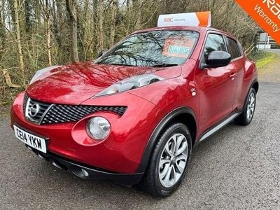Used Nissan Juke N-TEC 117 HP (86 kW) 2014 Red SUV