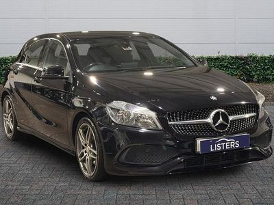 Black Used 2017 Mercedes A180 AMG line Hatchback | £10,995 (Fair price)