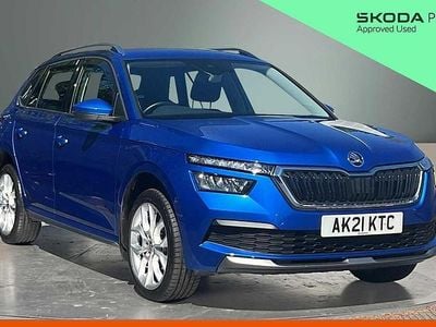 Used Skoda Kamiq SE L 115 HP (84 kW) 2021 Blue SUV