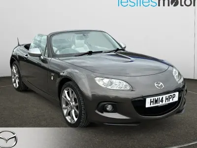 Usado Mazda MX5 Edition 126 CV (92 kW) 2014 Gris Descapotable
