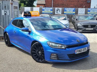 Used VW Scirocco R-line 180 HP (132 kW) 2015 Blue Coupe