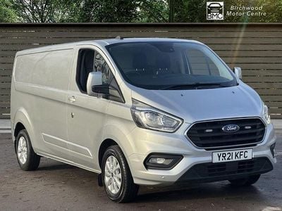 Silver Used 2021 Ford Transit Custom Limited Van | £14,495 (Fair price)