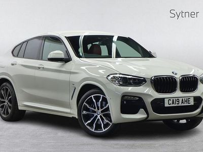 Used BMW X4 M Sport 187 HP (137 kW) 2019 White SUV