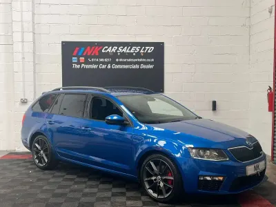 Begagnad Skoda Octavia vRS 184 HK (135 kW) 2016 Blå Kombi
