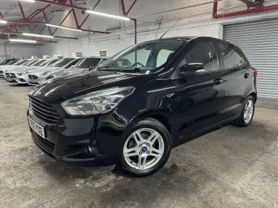 Used Ford Ka Plus Zetec 85 HP (62 kW) 2017 Black Hatchback