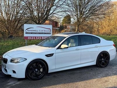 White Used 2015 BMW M5 Competition Edition Sedan | £23,975 (Fair price)