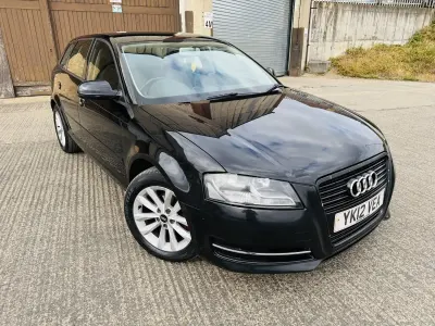 Used Audi A3 2012 Black Hatchback