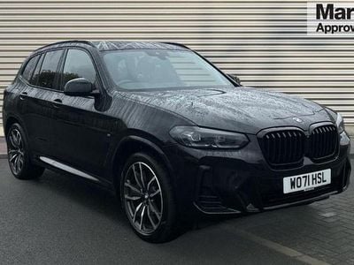 Black Used 2022 BMW X3 M Sport SUV | £27,992 (Fair price)