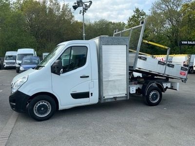 used Vauxhall Movano *EURO 6* TIPPER 2.3 R3500 L2H1 C/C CDTI 125 BHP*TOOL STORE*AIR CON*