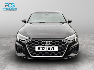 Used Audi A3 e-tron S-Line 2021 Black Hatchback
