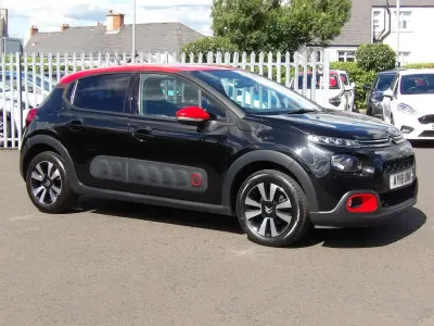 Used Citroën C3 Flair 110 HP (80 kW) 2018 Black Hatchback