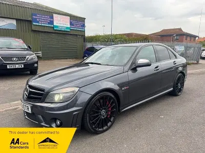Used Mercedes C63 AMG 2008 Grey Sedan