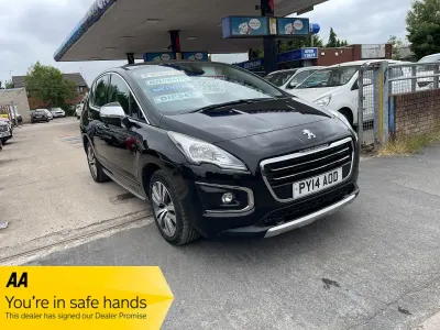 Used Peugeot 3008 Active 2014 Black Estate
