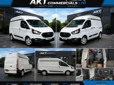 Used Ford Transit Custom 105 HP (77 kW) 2019 White Van