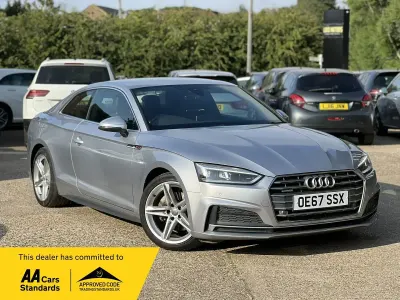 Used Audi A5 S-Line 286 HP (210 kW) 2017 Silver Coupe