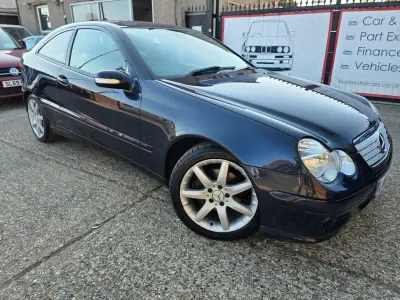 Used Mercedes C200 SE 2007 Blue Coupe