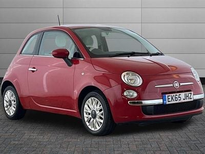 Used Fiat 500 Pop Star 69 HP (50 kW) 2015 Pasodoble red Hatchback