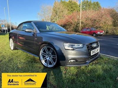 Grey Used 2013 Audi A5 Cabriolet S-Line Cabriolet | £5,495 (Fair price)
