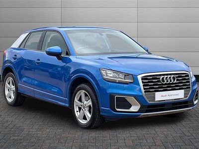 Begagnad Audi Q2 Sport 116 HK (85 kW) 2019 Blå SUV