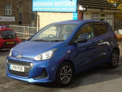 Blue Used 2018 Hyundai i10 GO! Hatchback | £4,295 (Super price)