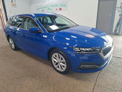 Used Skoda Octavia SE L 116 HP (85 kW) 2022 Blue Estate