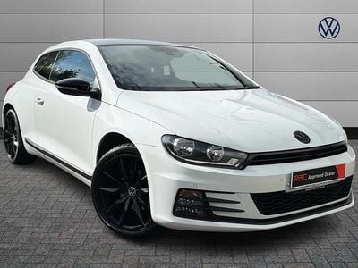 Used VW Scirocco Black Edition 147 HP (108 kW) 2017 White Coupe