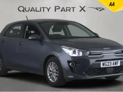 Used Kia Rio 84 HP (61 kW) 2023 Grey Hatchback