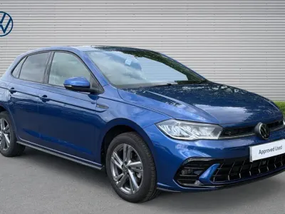 Used VW Polo R-line 115 HP (84 kW) 2025 Blue Hatchback
