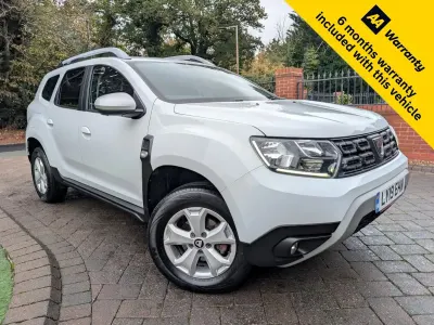 Used Dacia Duster Comfort 130 HP (95 kW) 2019 Glacier white SUV