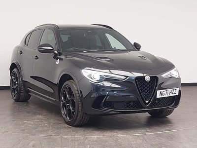 Used Alfa Romeo Stelvio Quadrifoglio 510 HP (375 kW) 2021 Black SUV