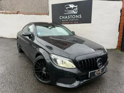 Used Mercedes C250 201 HP (147 kW) 2016 Black Coupe