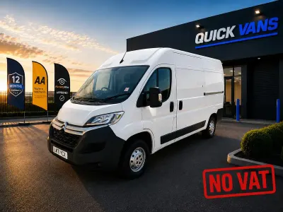 Used Citroën Relay 140 HP (102 kW) 2021 White Van