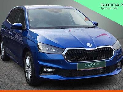 Race blue metallic Used 2024 Skoda Fabia SE L Hatchback | £17,499 (A bit pricey)