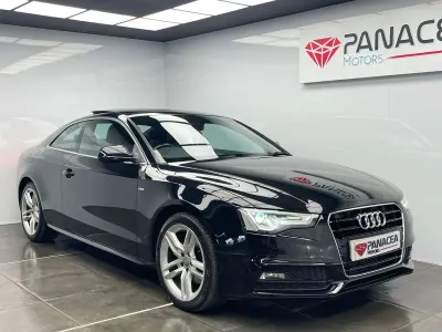 Used Audi A5 S-Line 177 HP (130 kW) 2014 Black Coupe