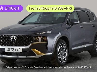 Blue Used 2023 Hyundai Santa Fe Ultimate SUV | £29,112 (Fair price)