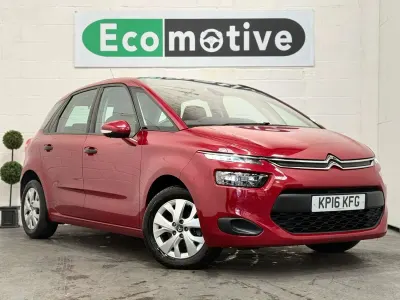 Używany Citroën C4 Picasso PureTech 2016 Czerwony Minivan