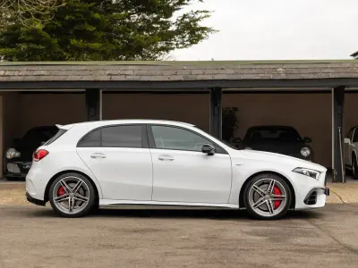 Used Mercedes A45 AMG AMG 421 HP (309 kW) 2021 White Hatchback