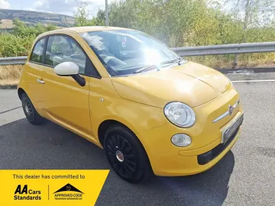 Used Fiat 500 2013 Yellow Hatchback